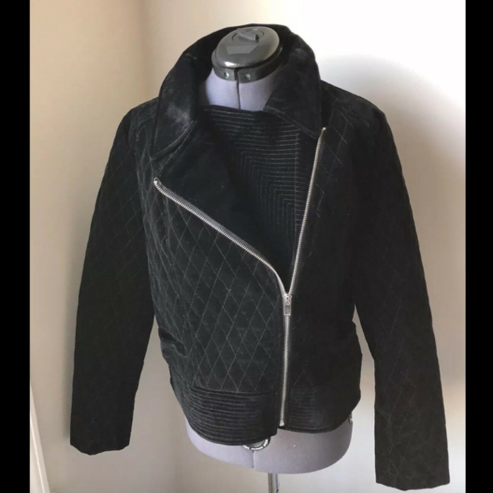 NWOT Bagatelle Stitch Fix Black Quilted Jacket 2X - Picture 1 of 5